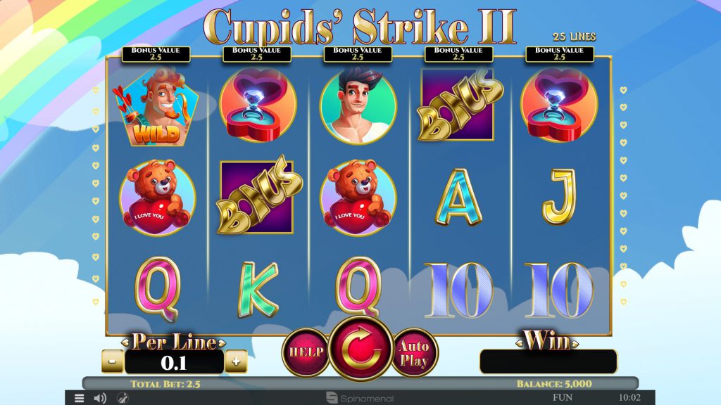 Cupid's Strike 2 Online Slot
